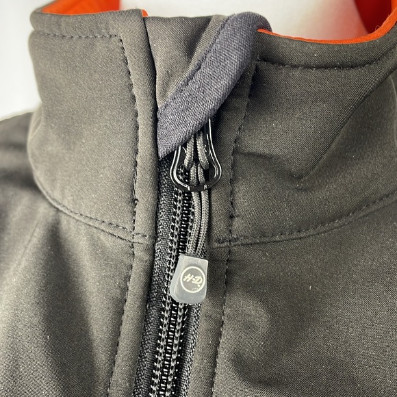Harley Davidson Full Zip Motorcycle Riding Jacket Womens Size large embroidered - Picture 6 of 10